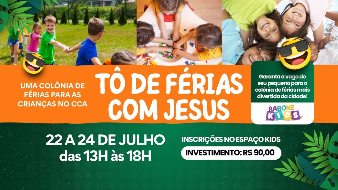 To de férias com Jesus